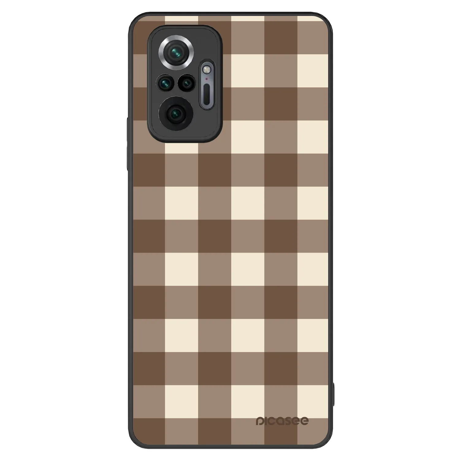 Picasee ULTIMATE CASE für Xiaomi Redmi Note 10 Pro - Brown grid