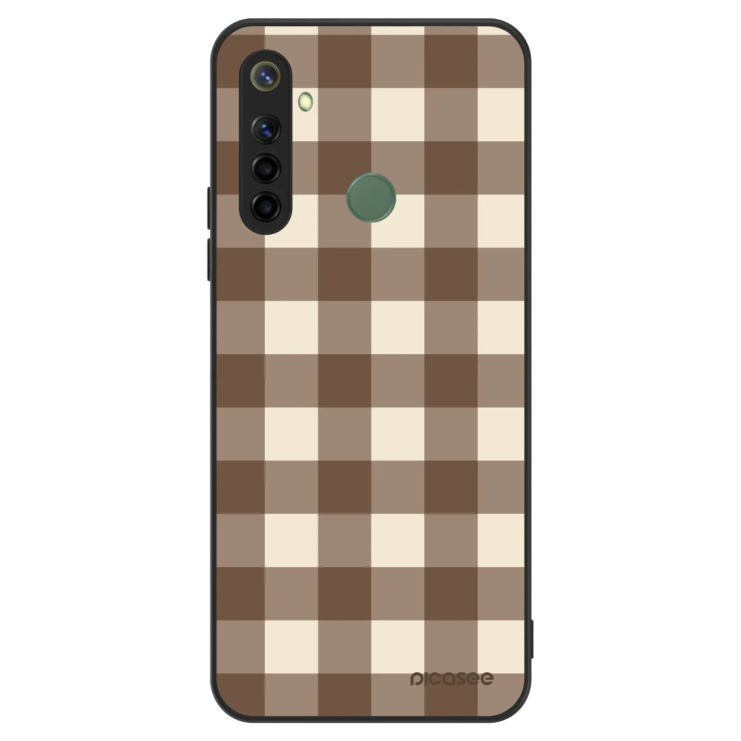 Picasee ULTIMATE CASE für Realme 6i - Brown grid