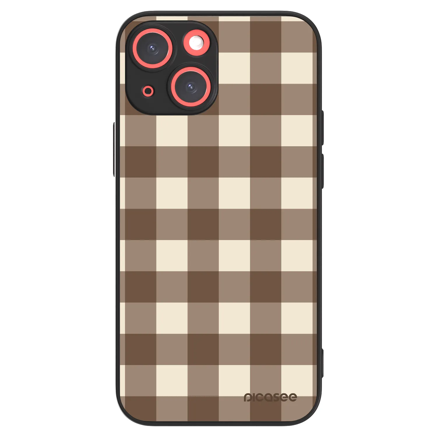 Picasee ULTIMATE CASE für Apple iPhone 13 mini - Brown grid