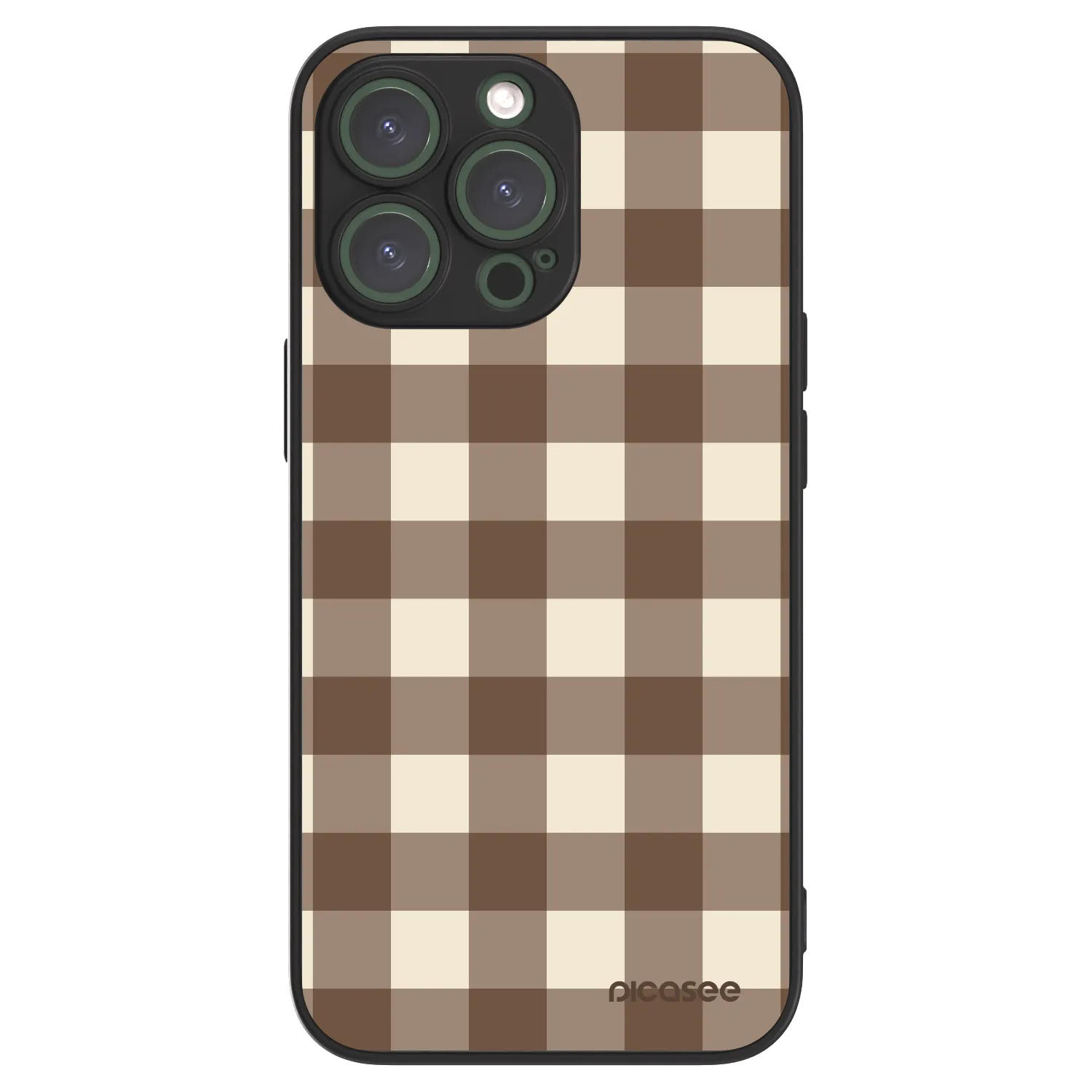 Picasee ULTIMATE CASE für Apple iPhone 13 Pro - Brown grid