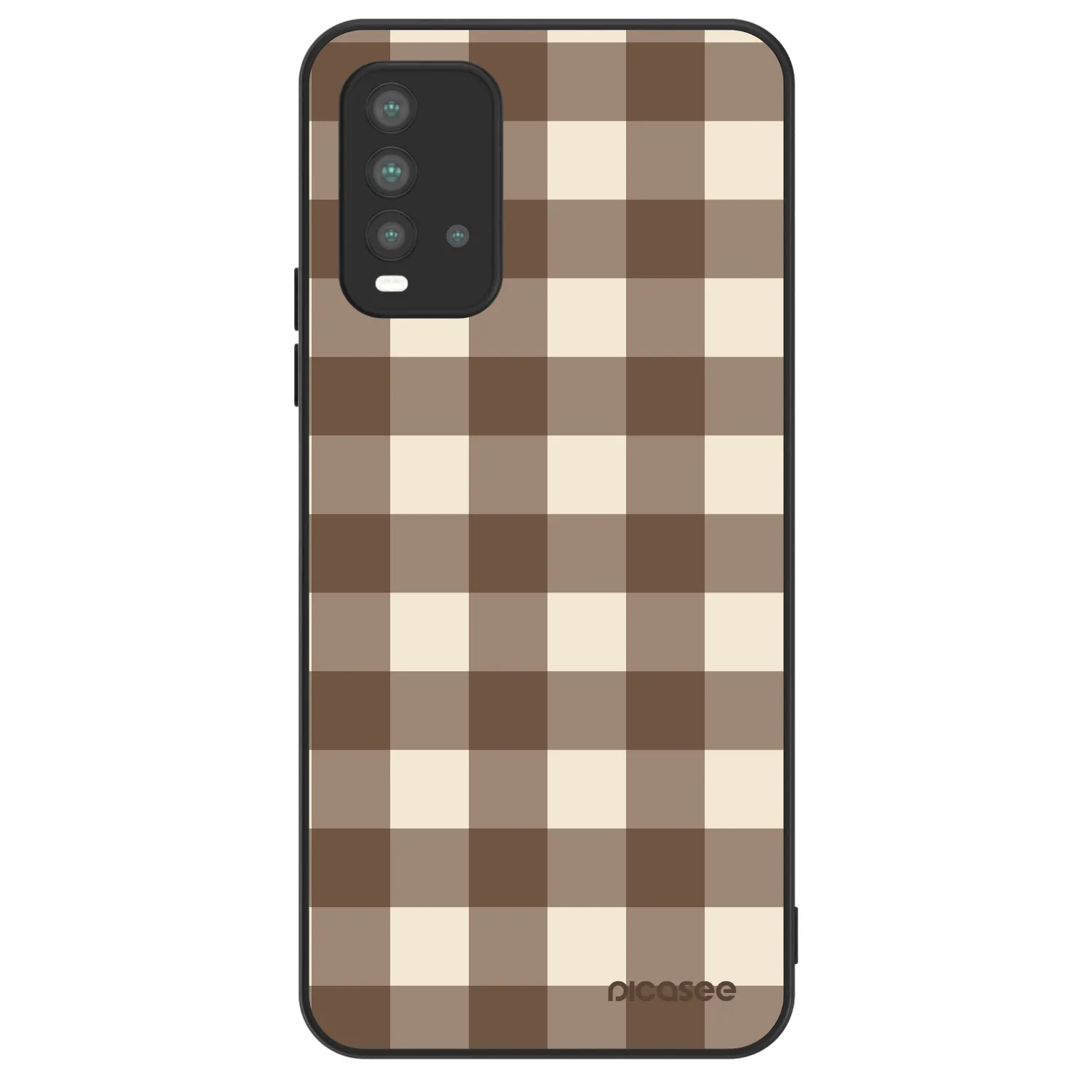 Picasee ULTIMATE CASE für Xiaomi Redmi 9T - Brown grid