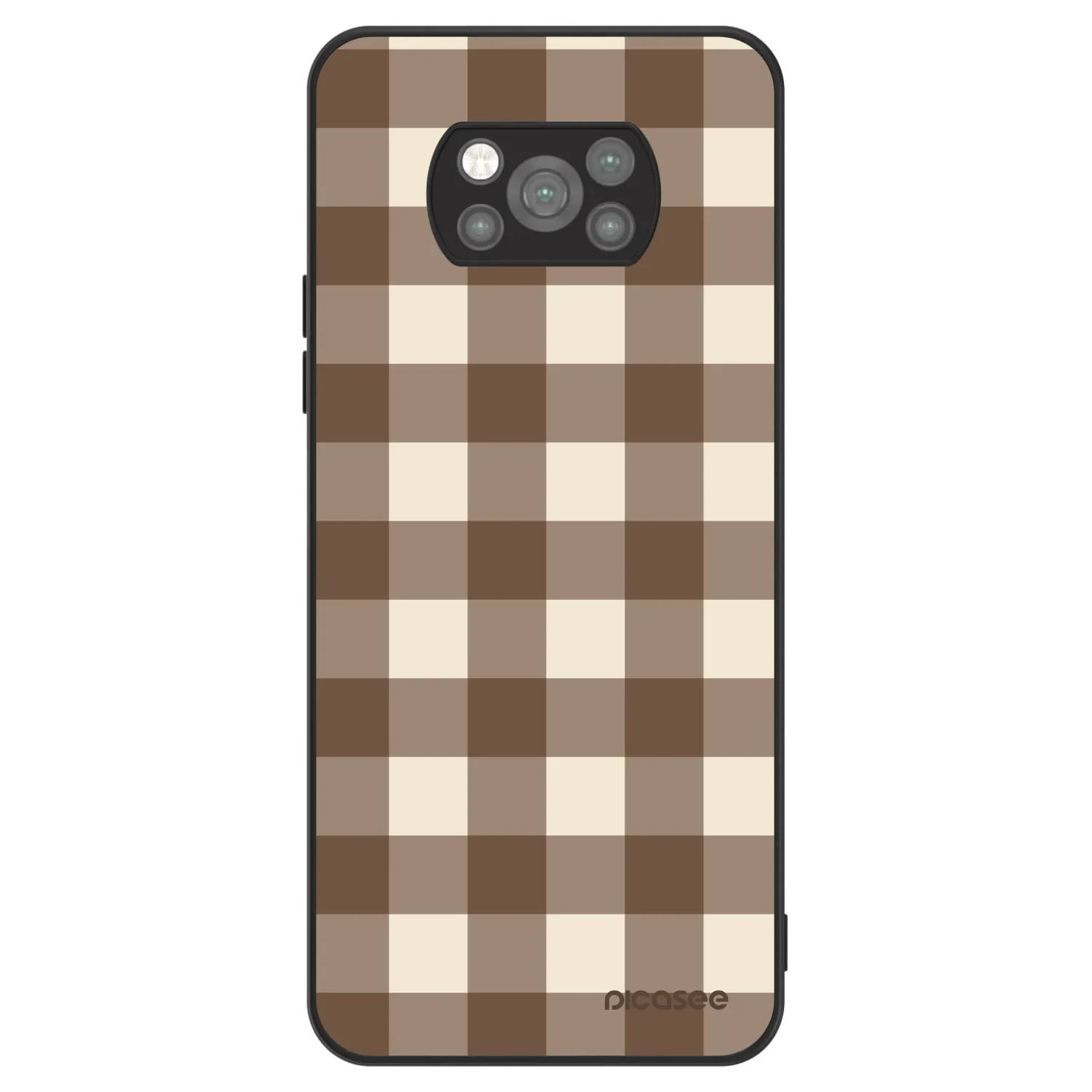 Picasee ULTIMATE CASE für Xiaomi Poco X3 Pro - Brown grid