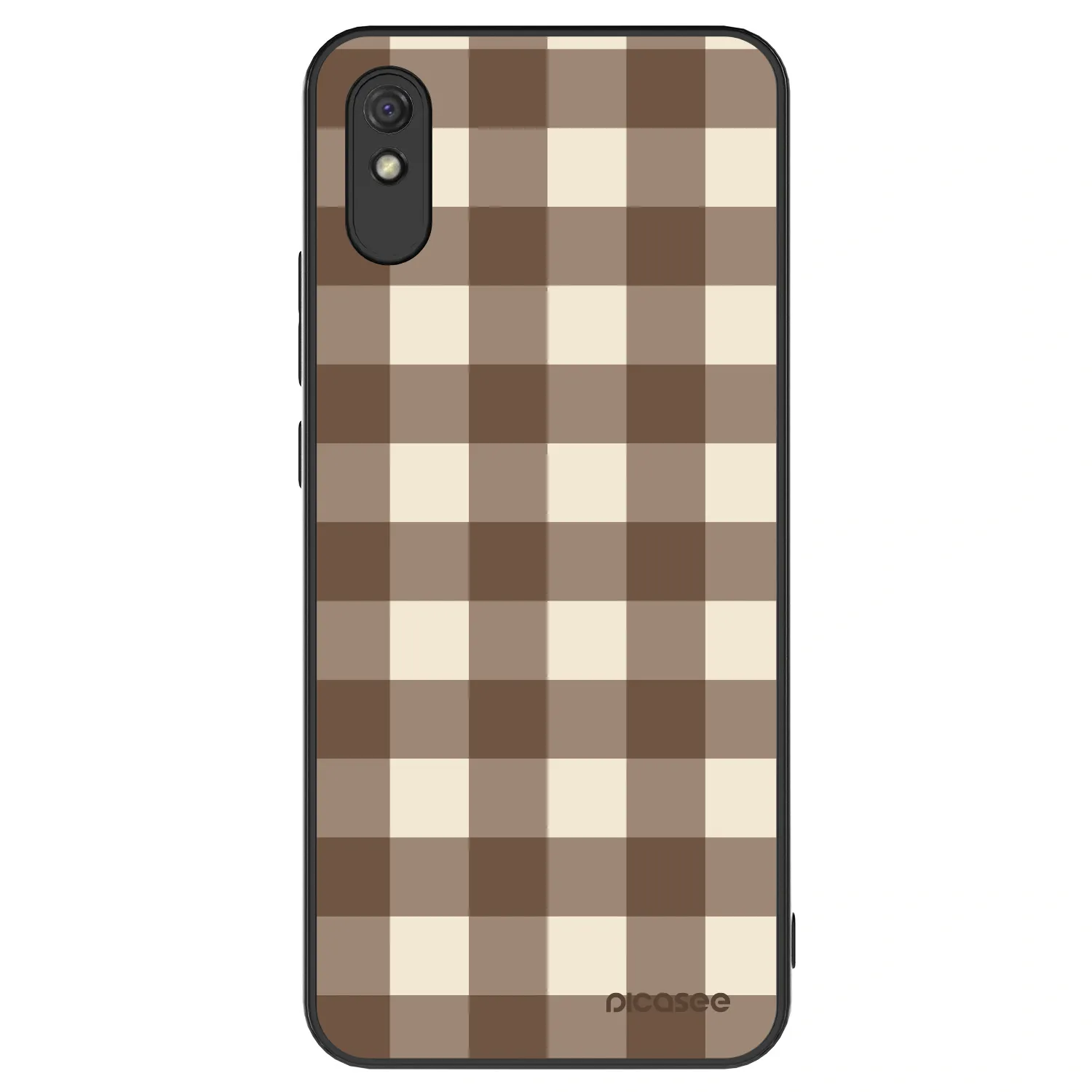 Picasee ULTIMATE CASE für Xiaomi Redmi 9AT - Brown grid