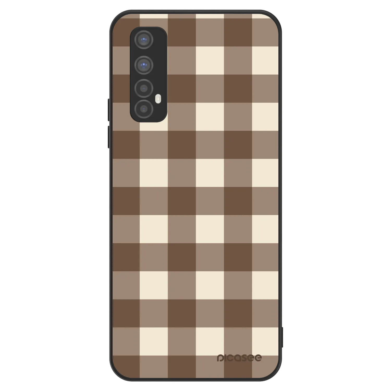 Picasee ULTIMATE CASE für Realme 7 - Brown grid