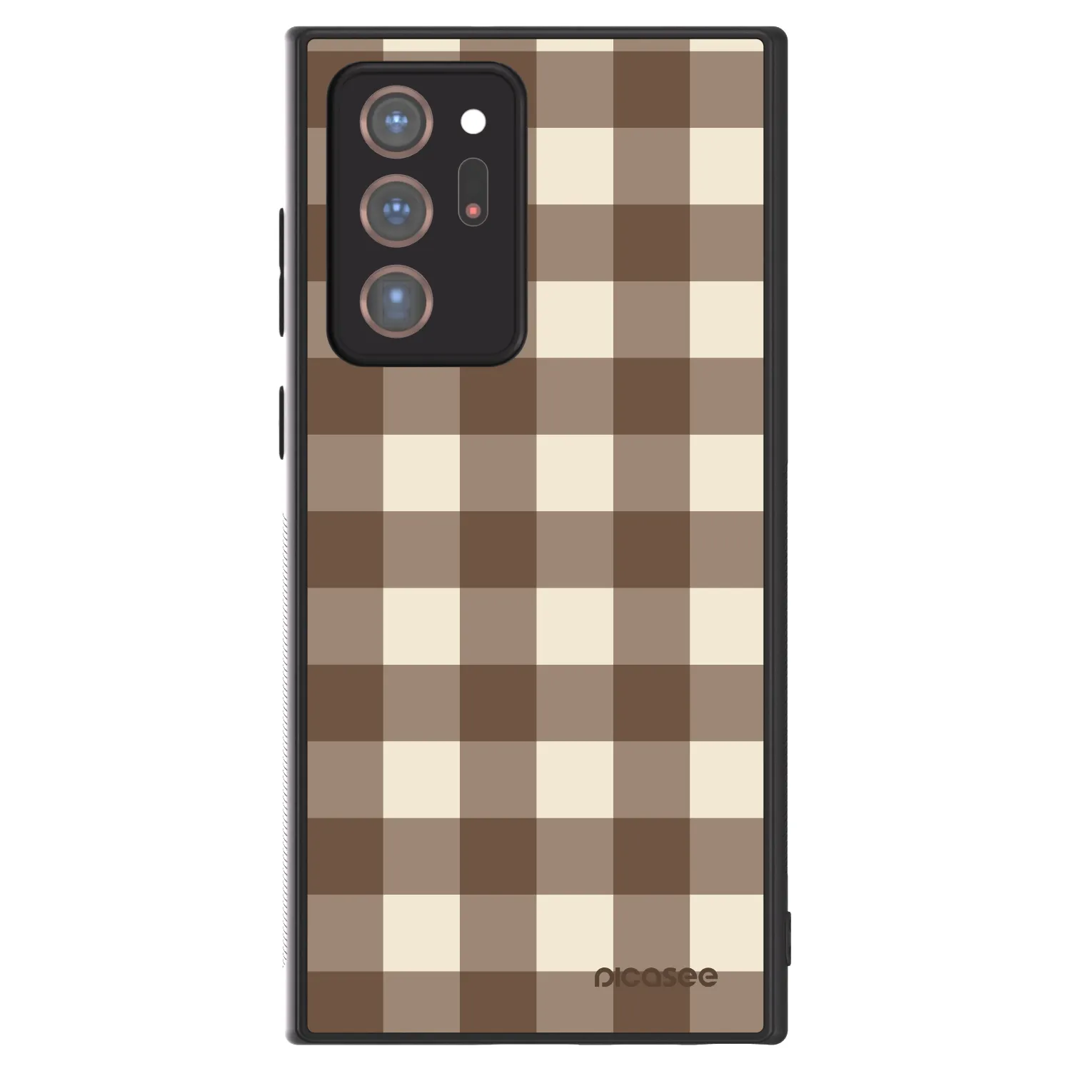 Picasee ULTIMATE CASE für Samsung Galaxy Note 20 Ultra - Brown grid