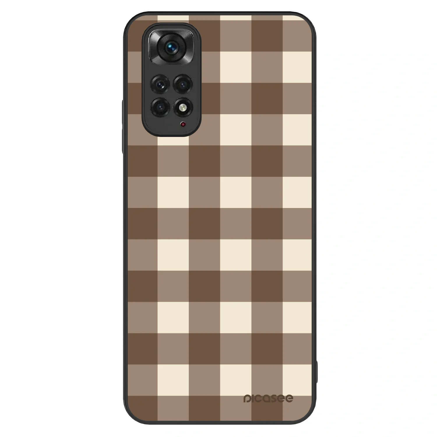 Picasee ULTIMATE CASE für Xiaomi Redmi Note 11 - Brown grid