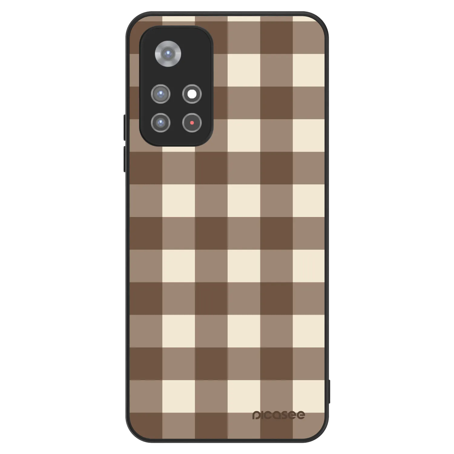 Picasee ULTIMATE CASE für Xiaomi Redmi Note 11S 5G - Brown grid