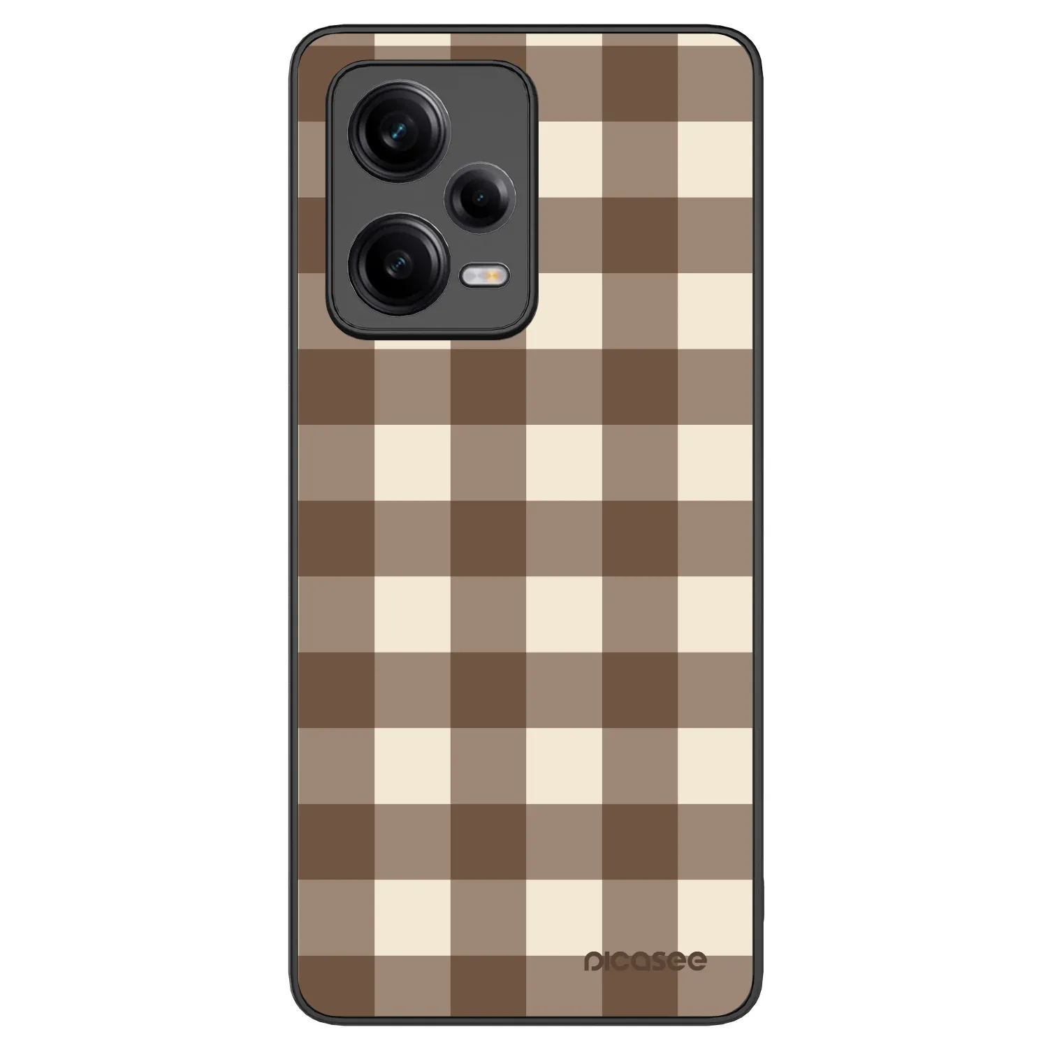 Picasee ULTIMATE CASE für Xiaomi Redmi Note 12 Pro 5G - Brown grid