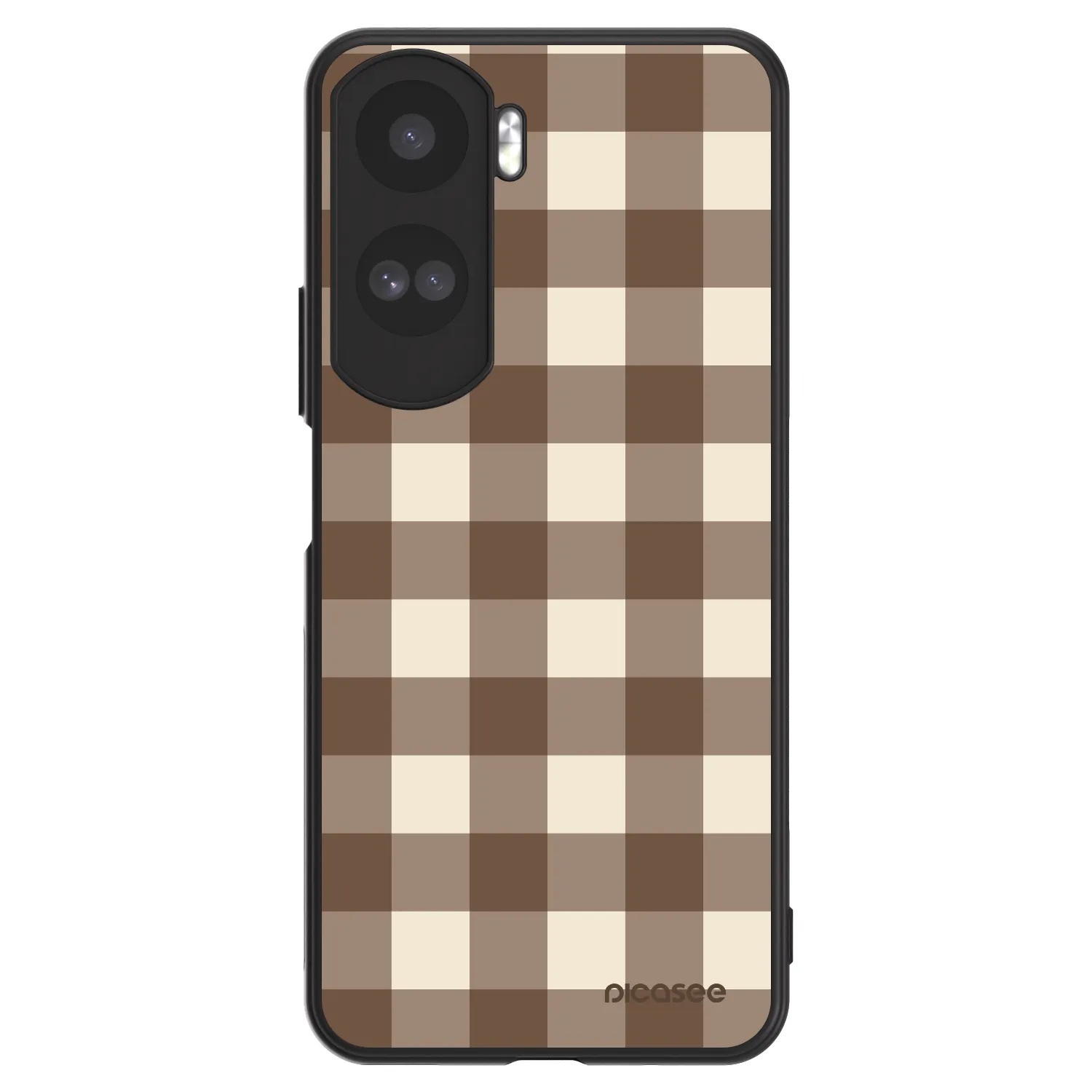Picasee ULTIMATE CASE für Honor 90 Lite 5G - Brown grid