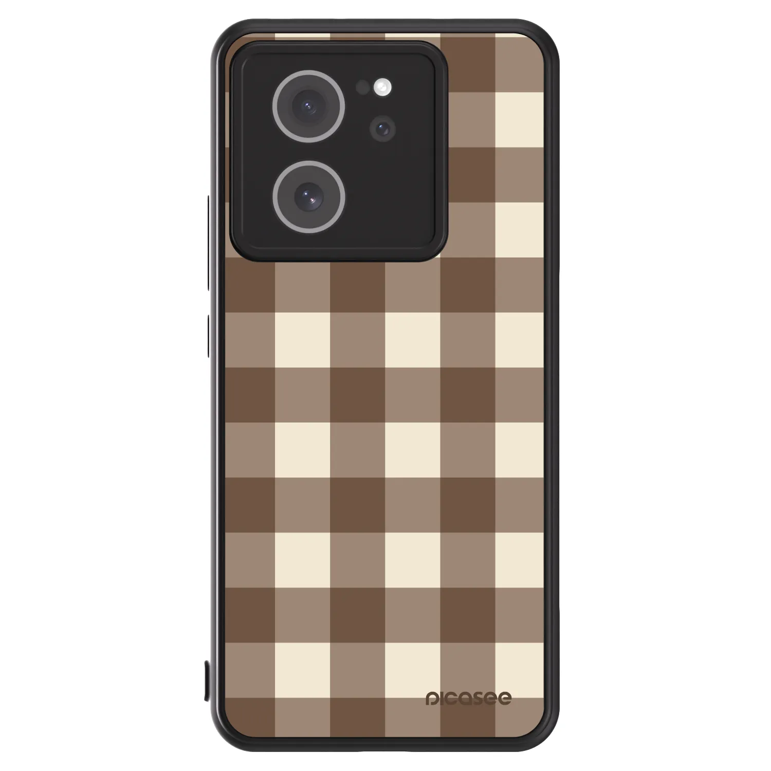 Picasee ULTIMATE CASE für Xiaomi 13T Pro - Brown grid