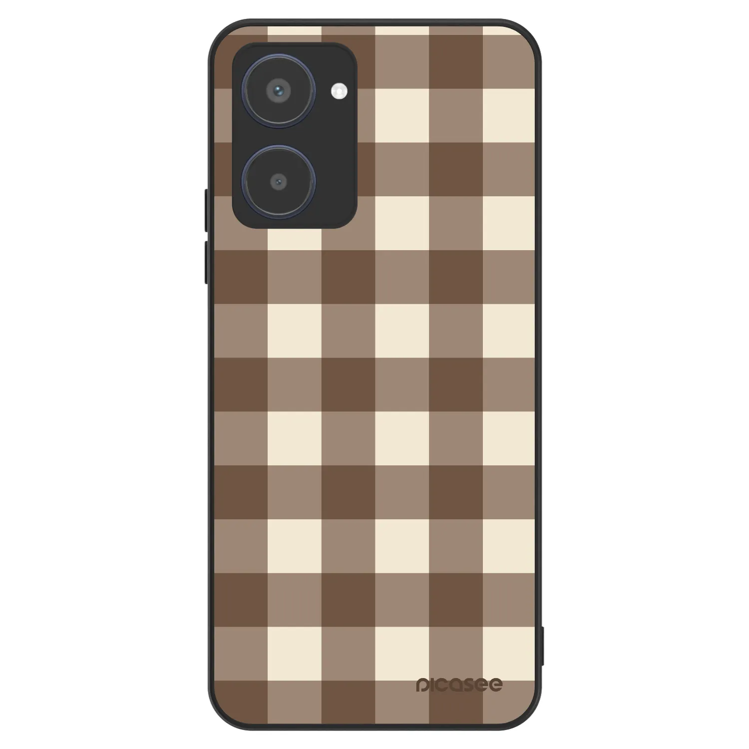 Picasee ULTIMATE CASE für Realme 10 4G - Brown grid