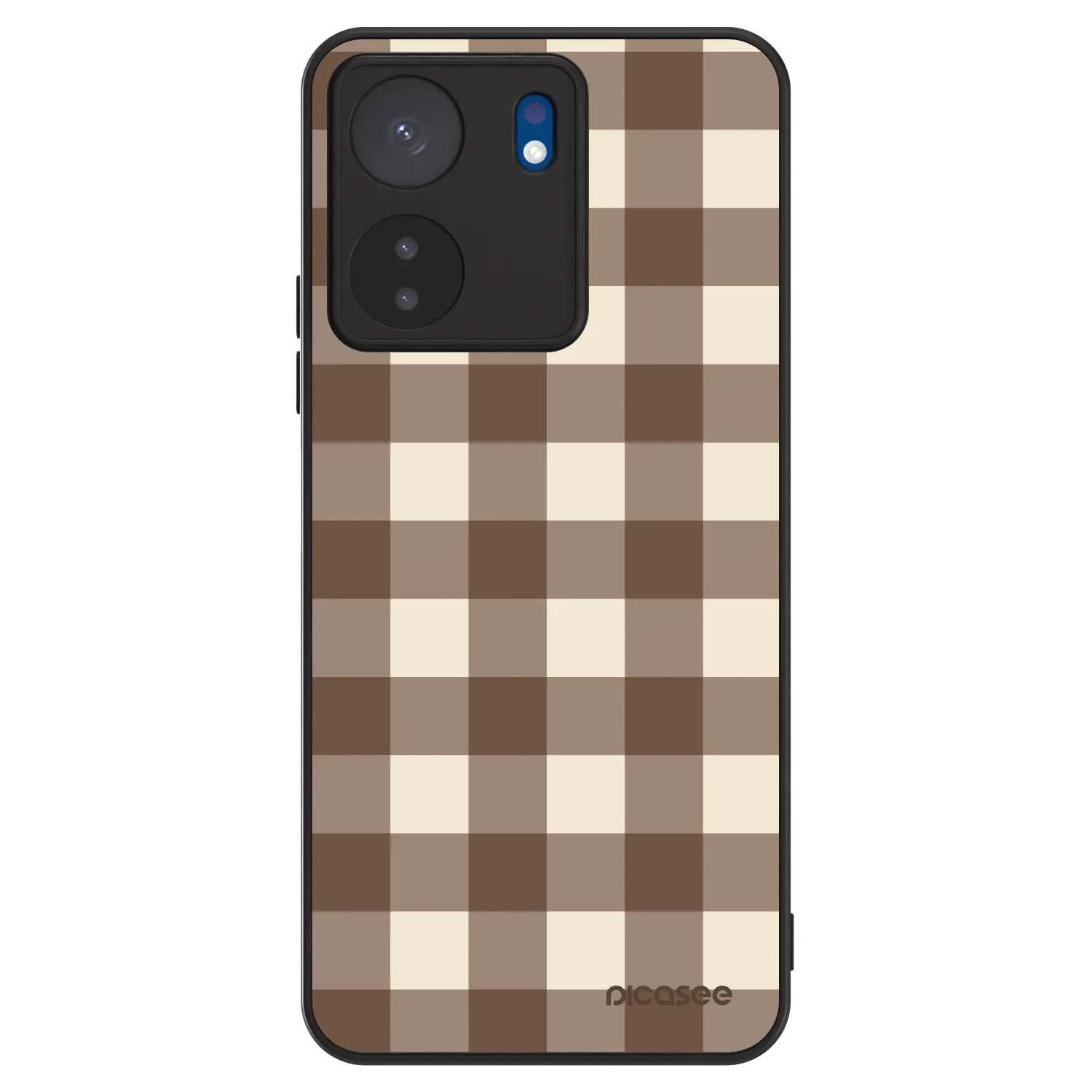Picasee ULTIMATE CASE für Xiaomi Redmi 13C 4G - Brown grid