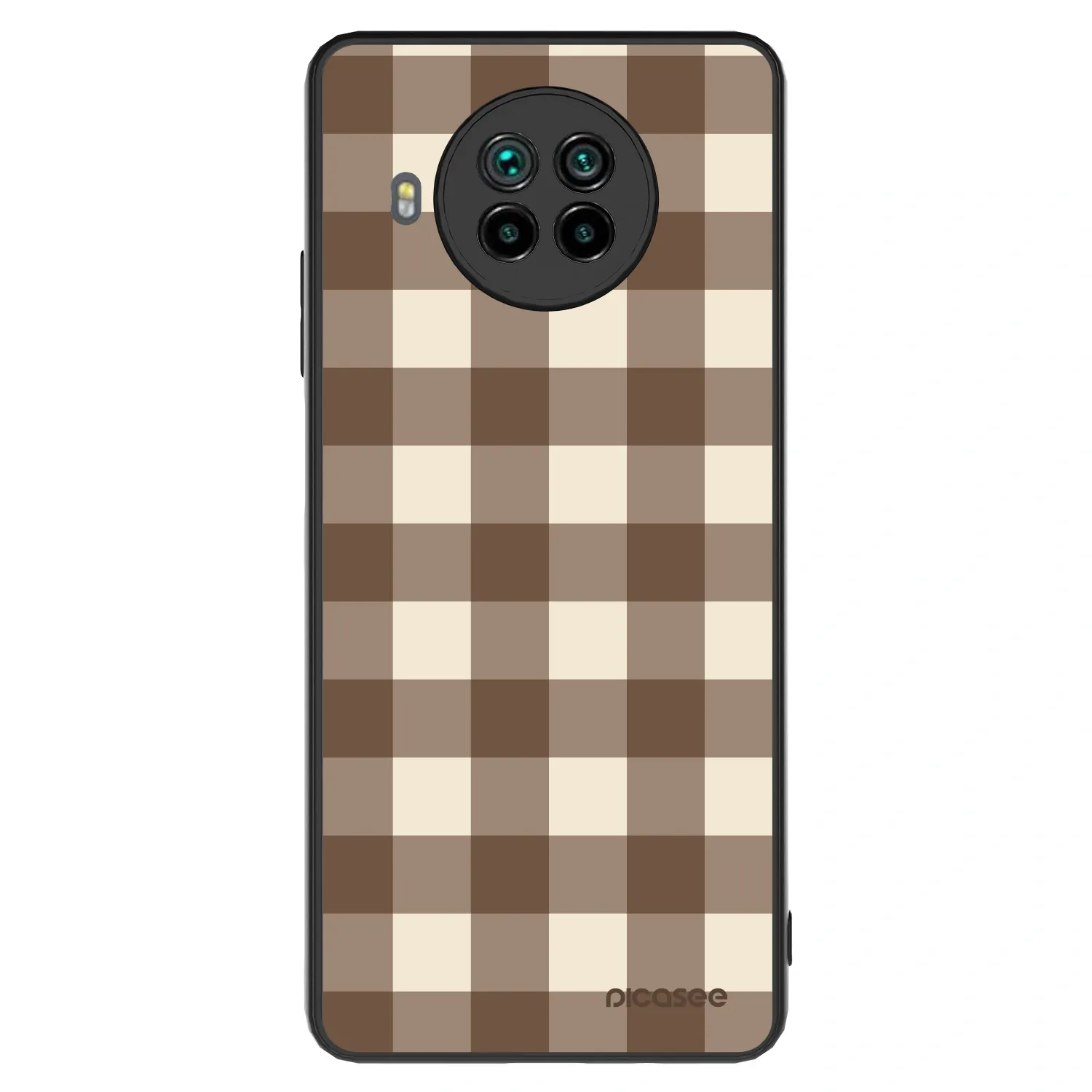 Picasee ULTIMATE CASE für Xiaomi Mi 10T Lite - Brown grid