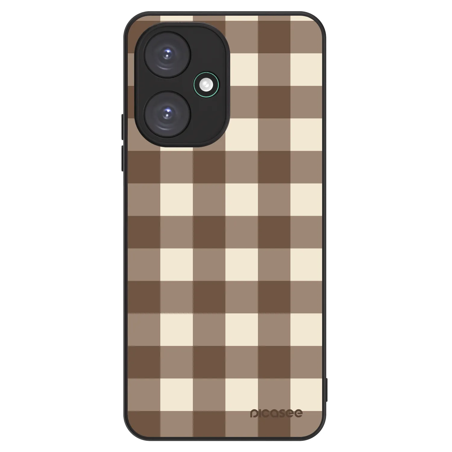 Picasee ULTIMATE CASE für Xiaomi Redmi 13C 5G - Brown grid