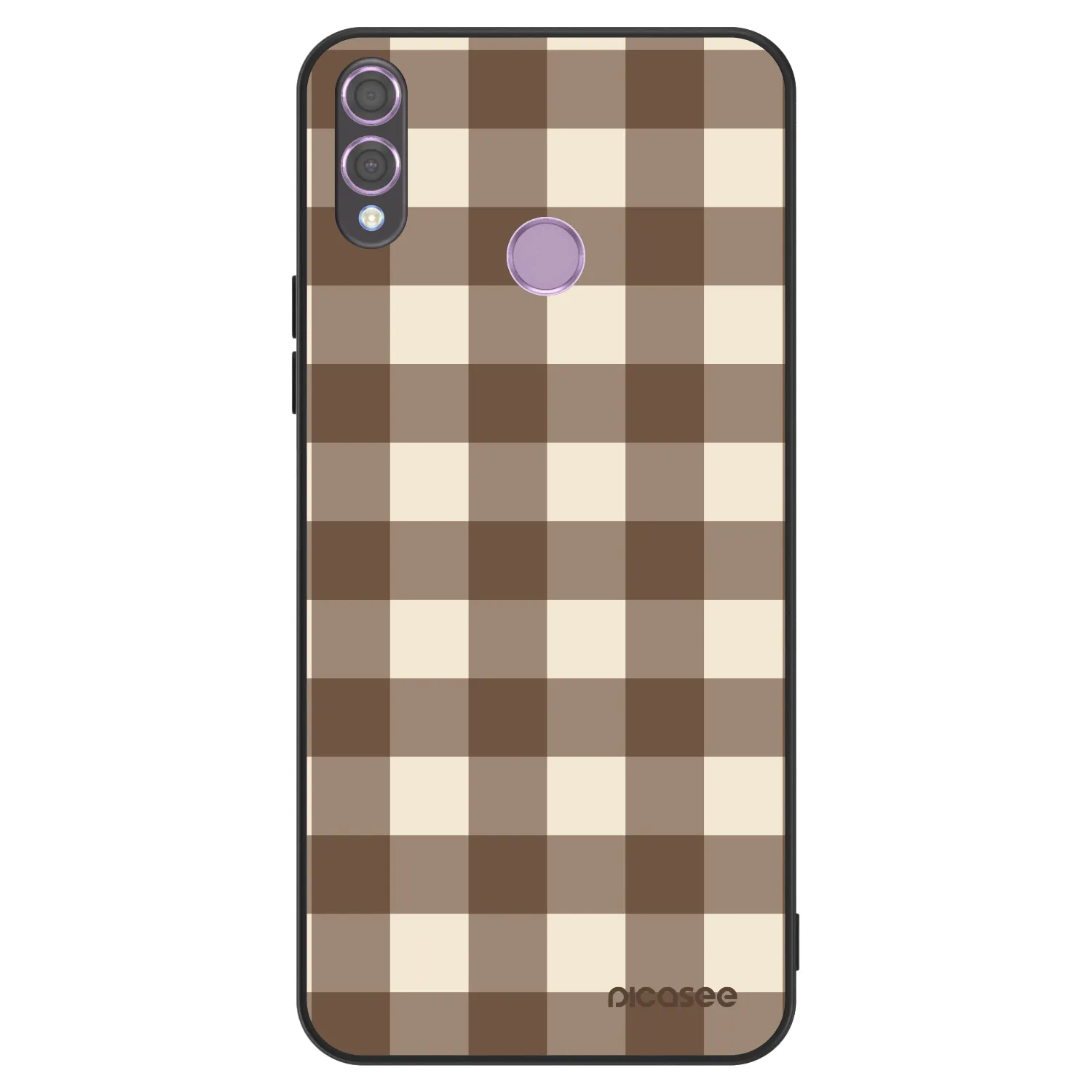 Picasee ULTIMATE CASE für Honor 8X - Brown grid