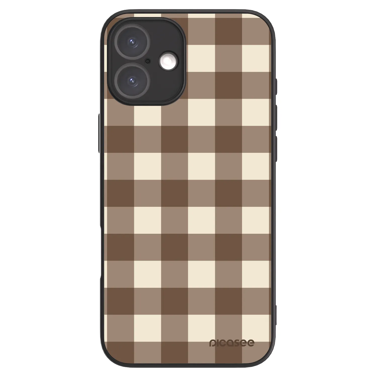 Picasee ULTIMATE CASE für Apple iPhone 16 Plus - Brown grid