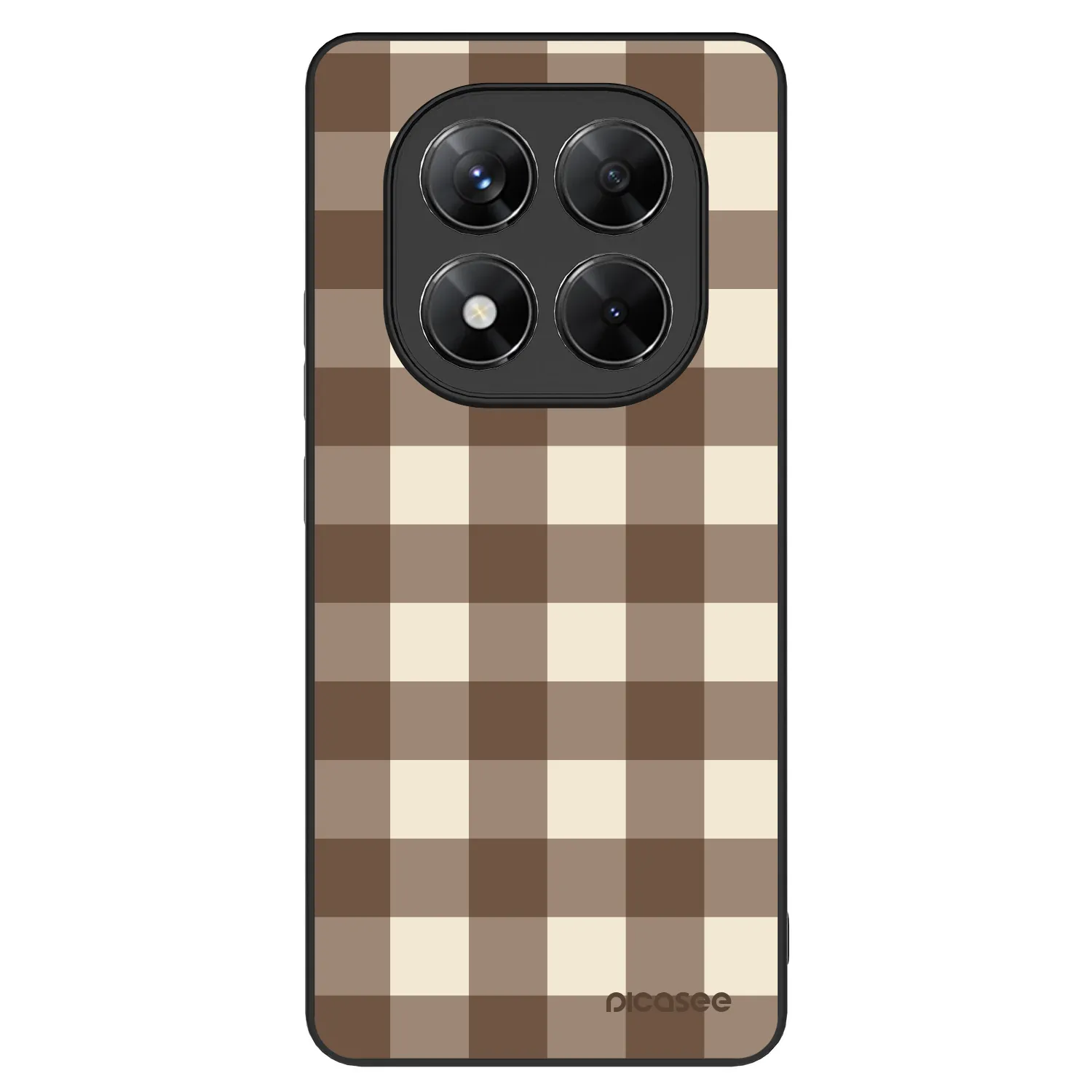 Picasee ULTIMATE CASE für Xiaomi Redmi Note 14 Pro 5G - Brown grid