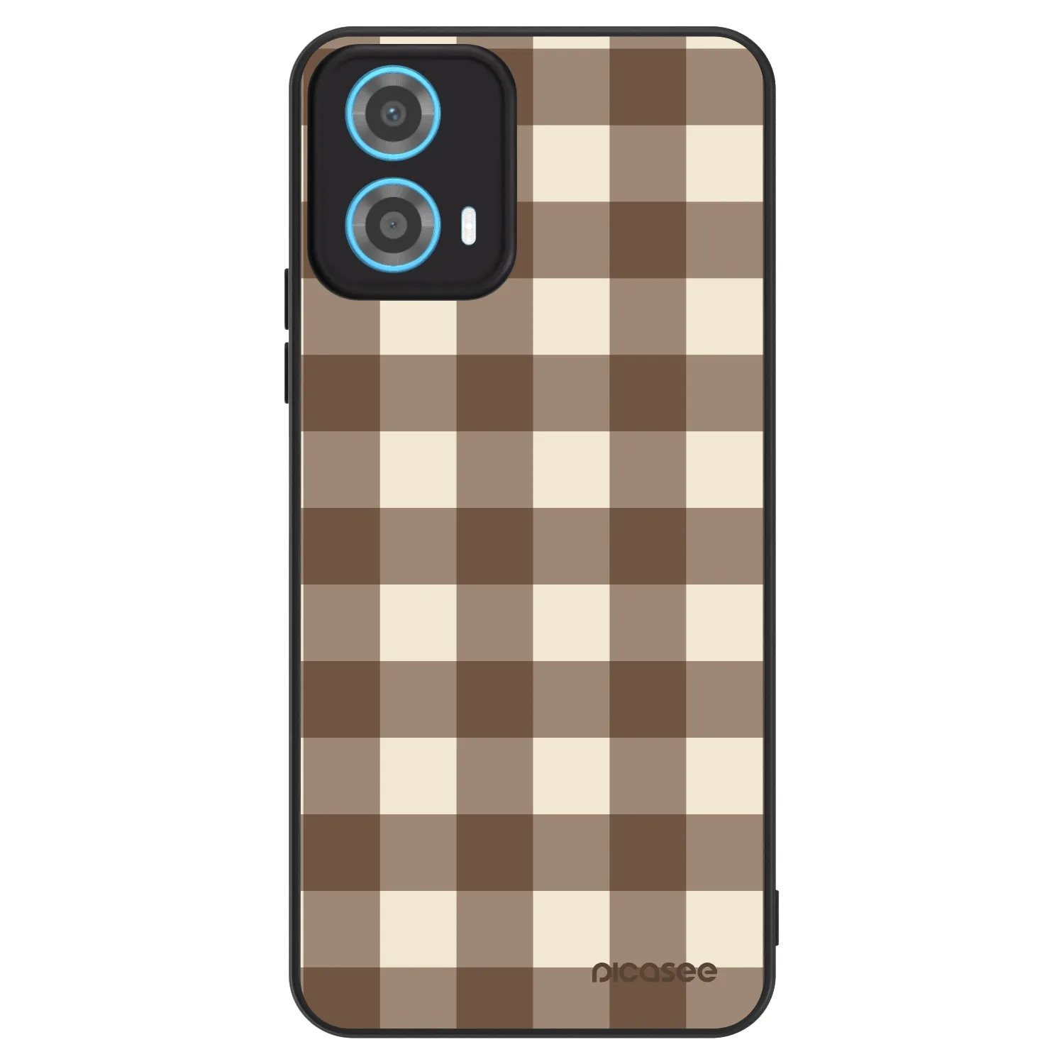 Picasee ULTIMATE CASE für Motorola Moto G34 5G - Brown grid