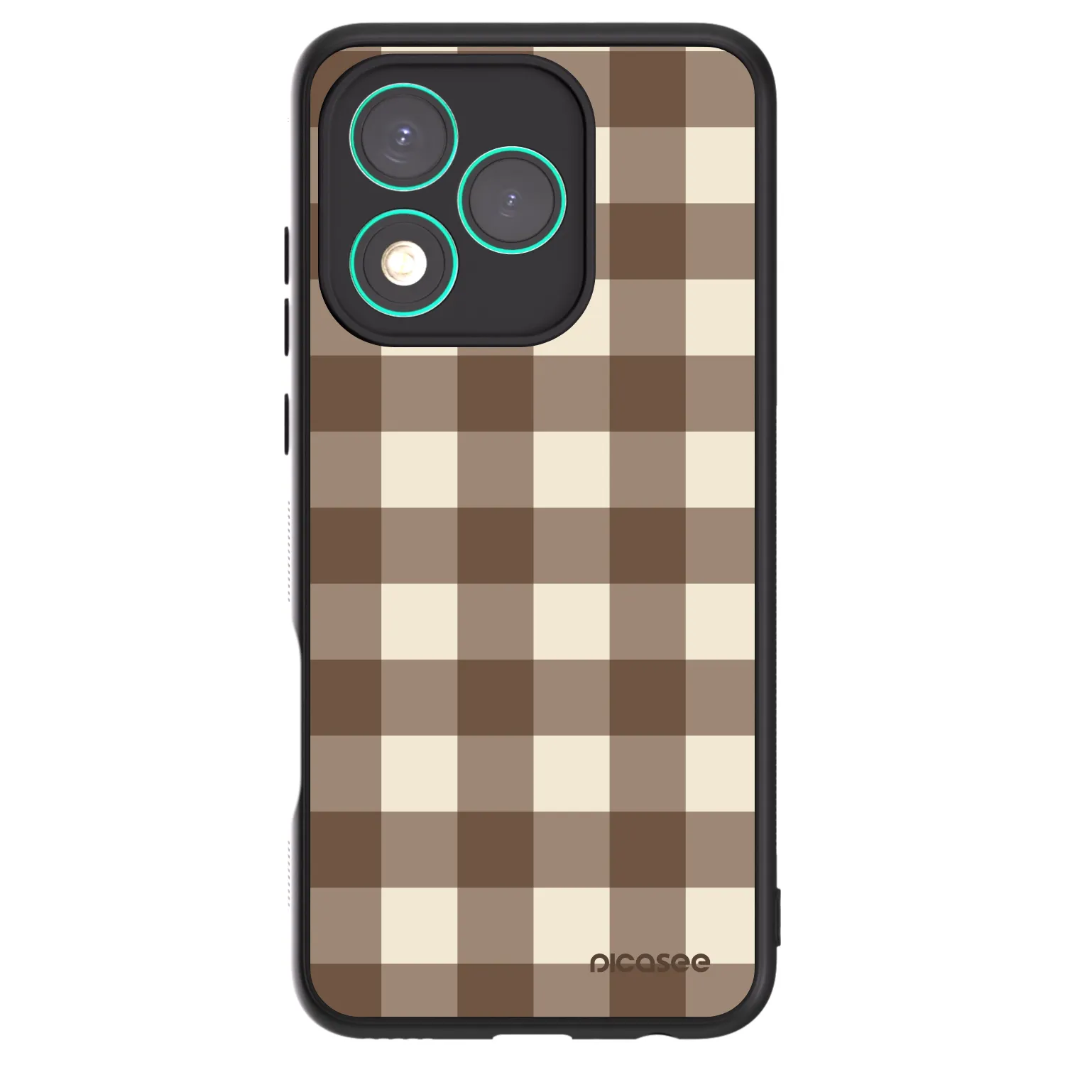 Picasee ULTIMATE CASE für Honor 400 Lite 5G - Brown grid