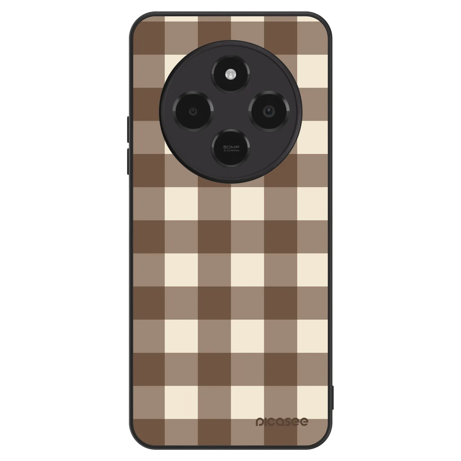 Picasee ULTIMATE CASE für Xiaomi Poco C75 - Brown grid