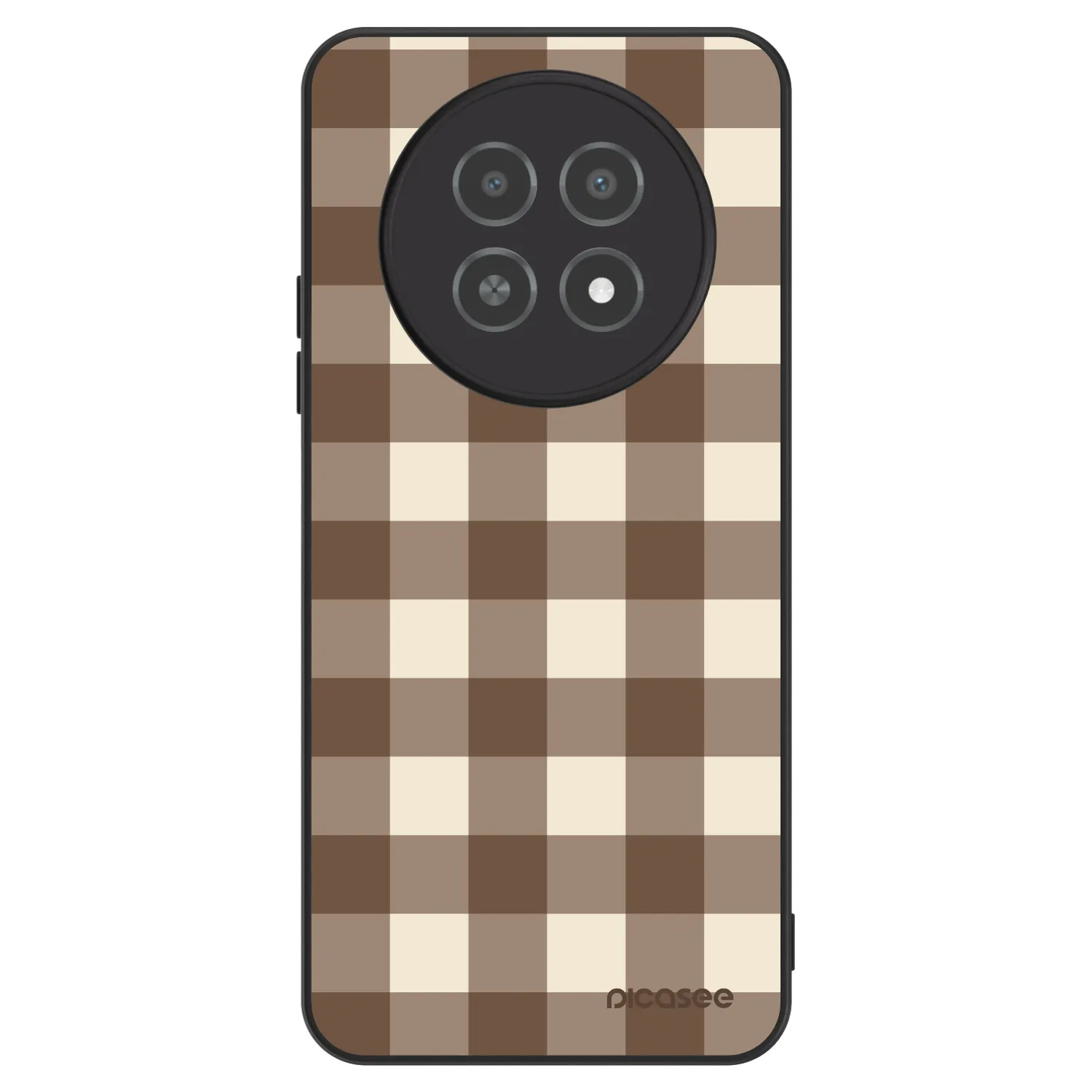 Picasee ULTIMATE CASE für Realme 12X - Brown grid