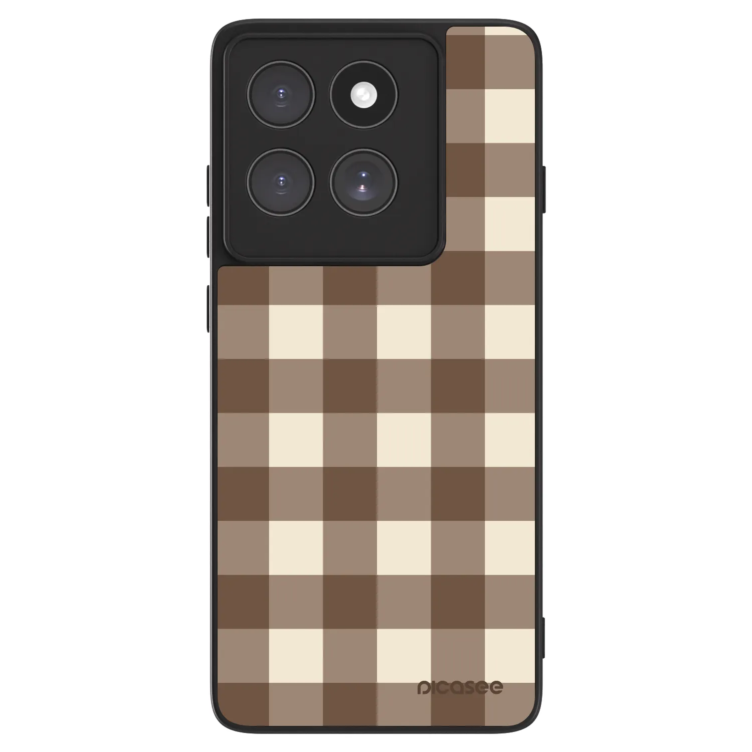 Picasee ULTIMATE CASE für Motorola Edge 60 5G - Brown grid