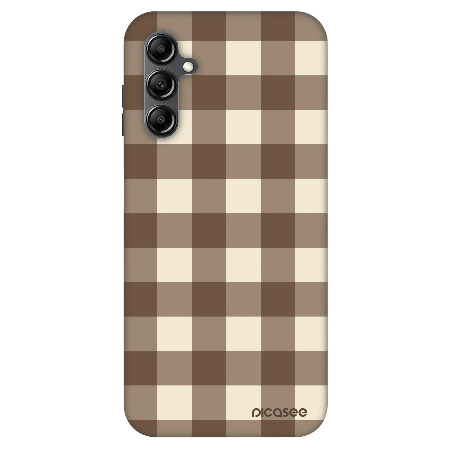 Picasee Fashion Case für Samsung Galaxy A16 5G - Brown grid