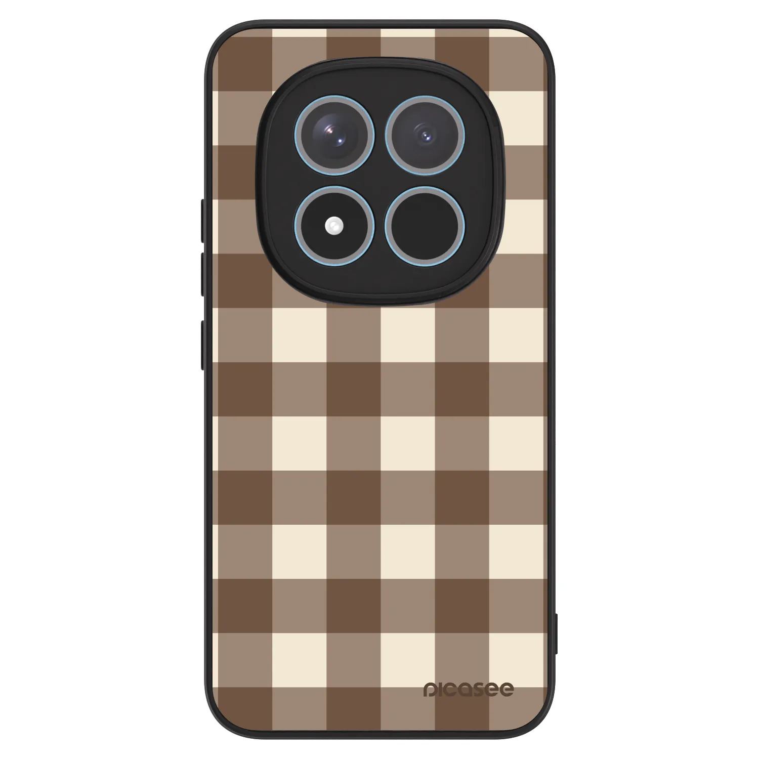 Picasee ULTIMATE CASE für Xiaomi Redmi Note 15 Pro+ - Brown grid