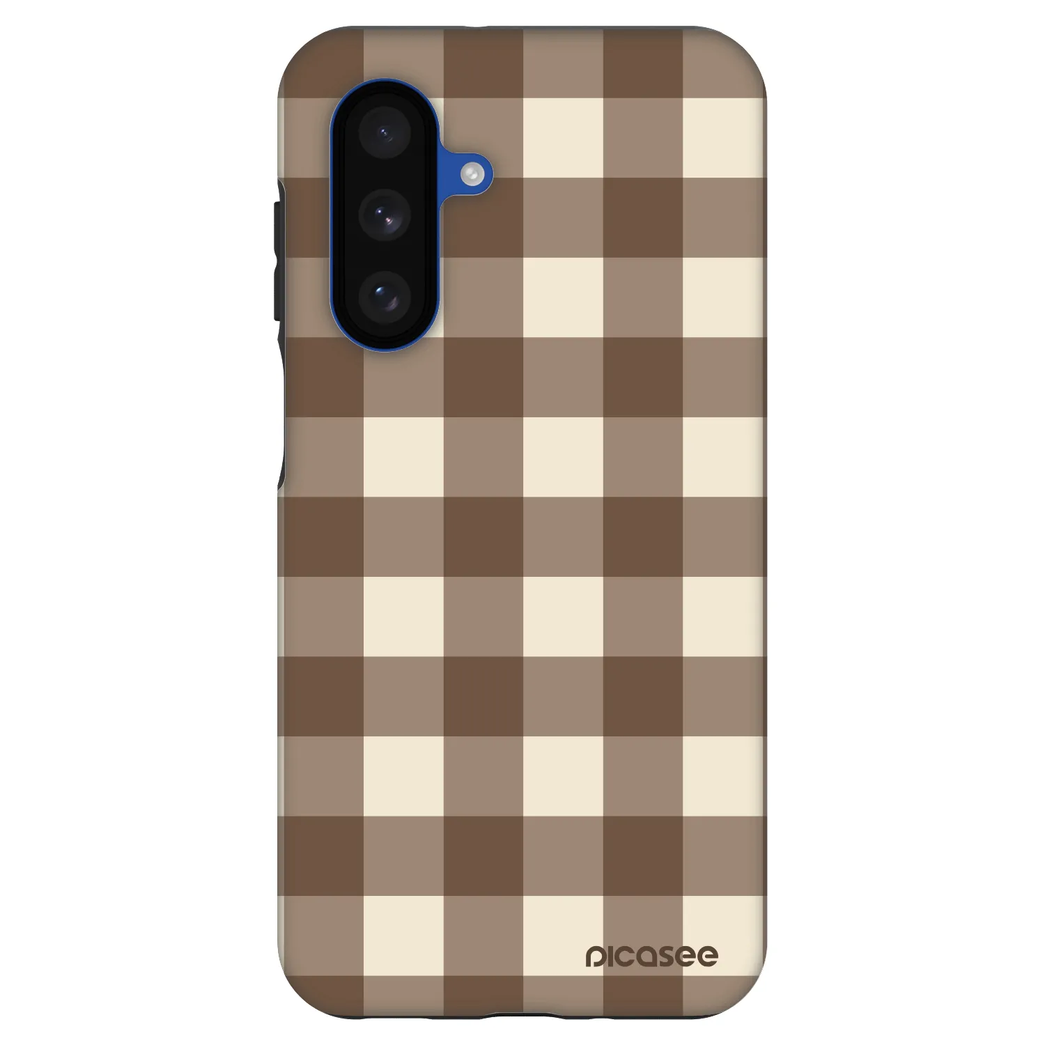 Picasee Fashion Case für Samsung Galaxy A17 5G - Brown grid