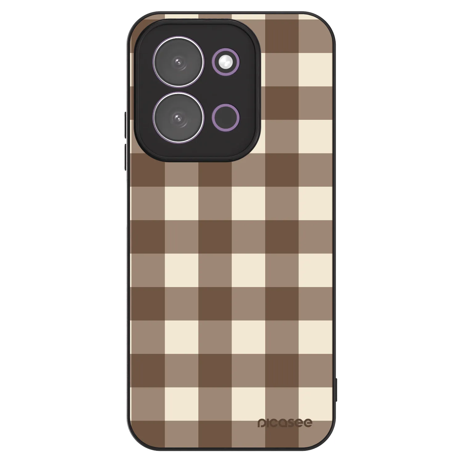 Picasee ULTIMATE CASE für Xiaomi Redmi 15C 5G - Brown grid
