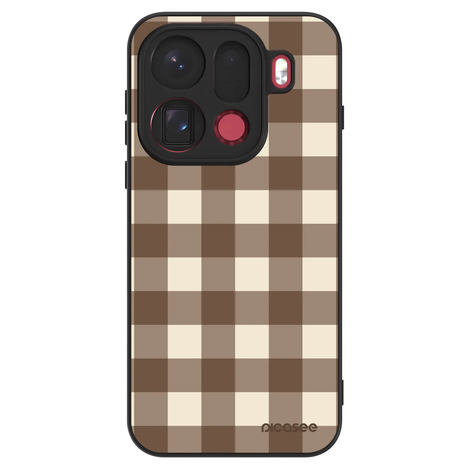 Picasee ULTIMATE CASE für OPPO Find X9 Pro - Brown grid