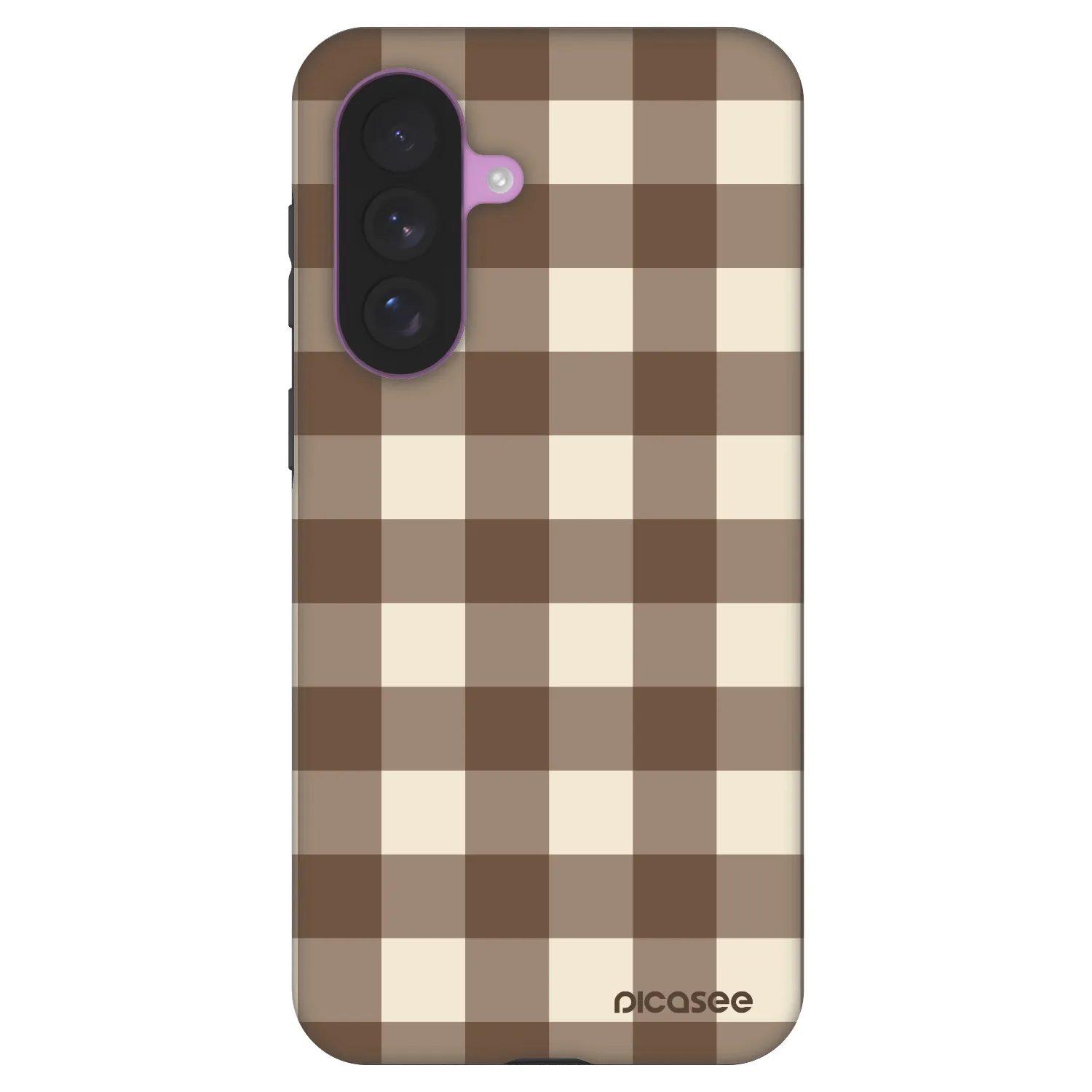 Picasee Fashion Case für Samsung Galaxy A57 5G - Brown grid