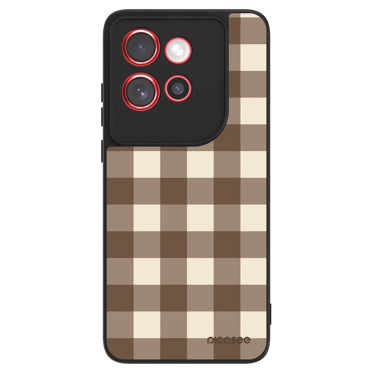 Picasee ULTIMATE CASE für Motorola Edge 60 Neo 5G - Brown grid