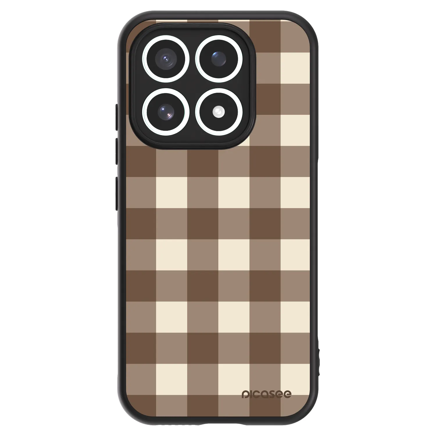 Picasee ULTIMATE CASE PowerShare für Xiaomi 17 - Brown grid