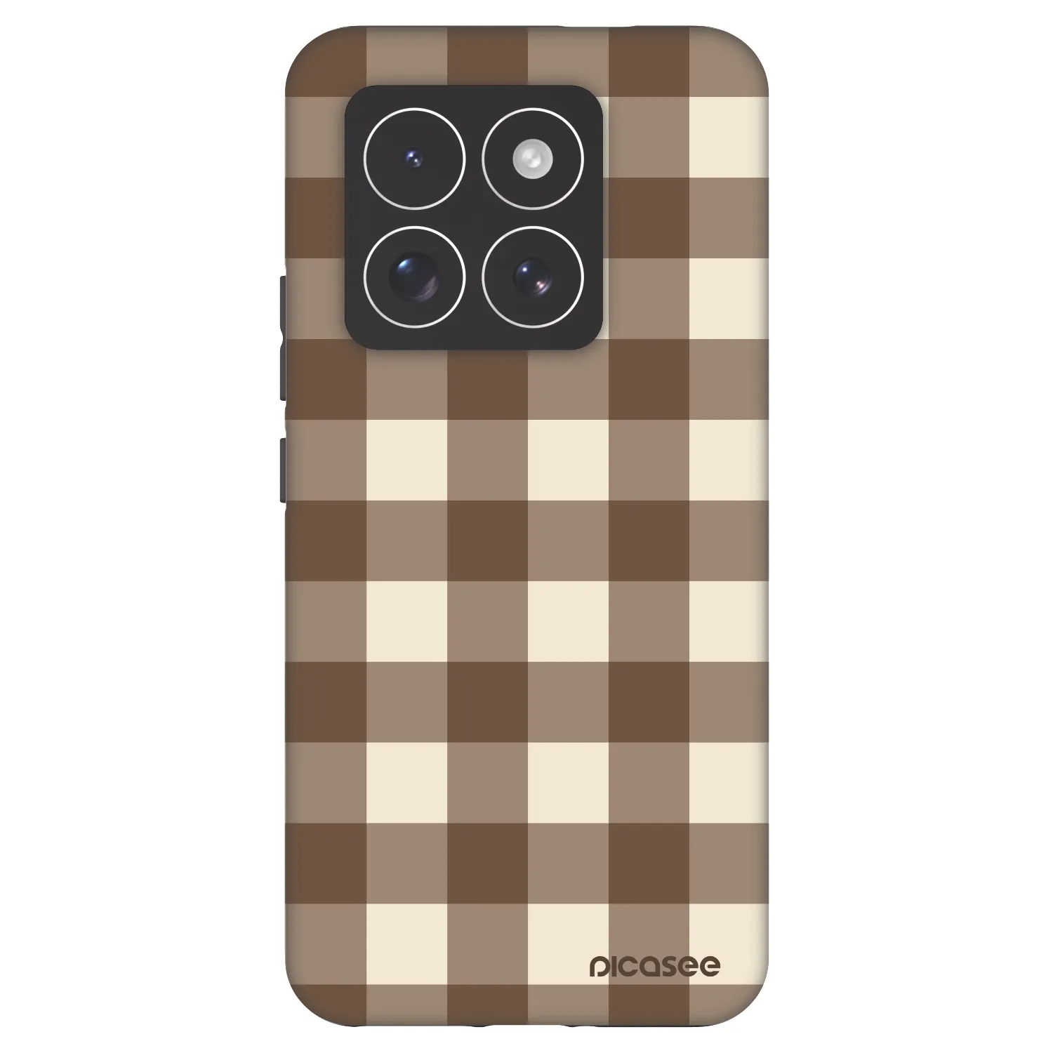 Picasee Fashion Case für Xiaomi 14 Pro - Brown grid