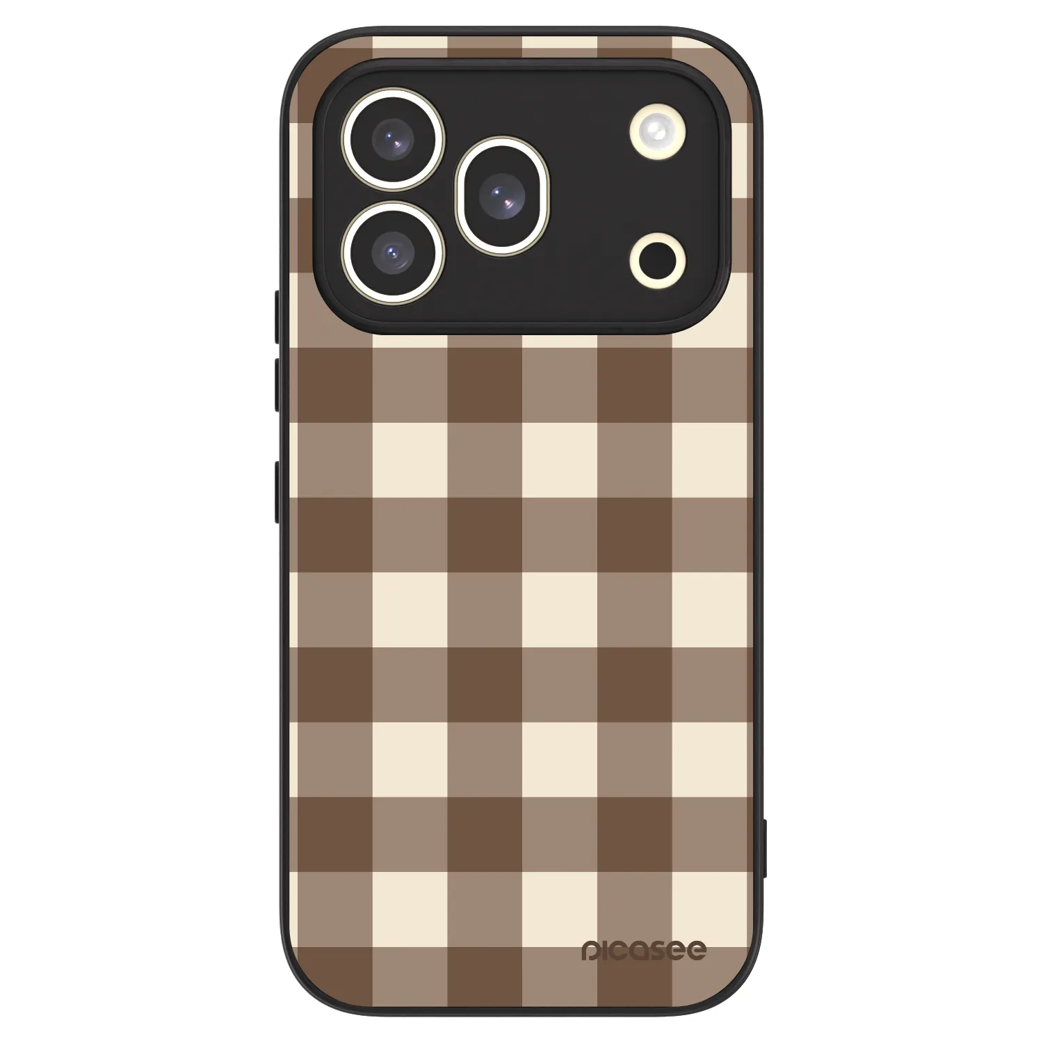 Picasee ULTIMATE CASE für Honor 600 Pro - Brown grid