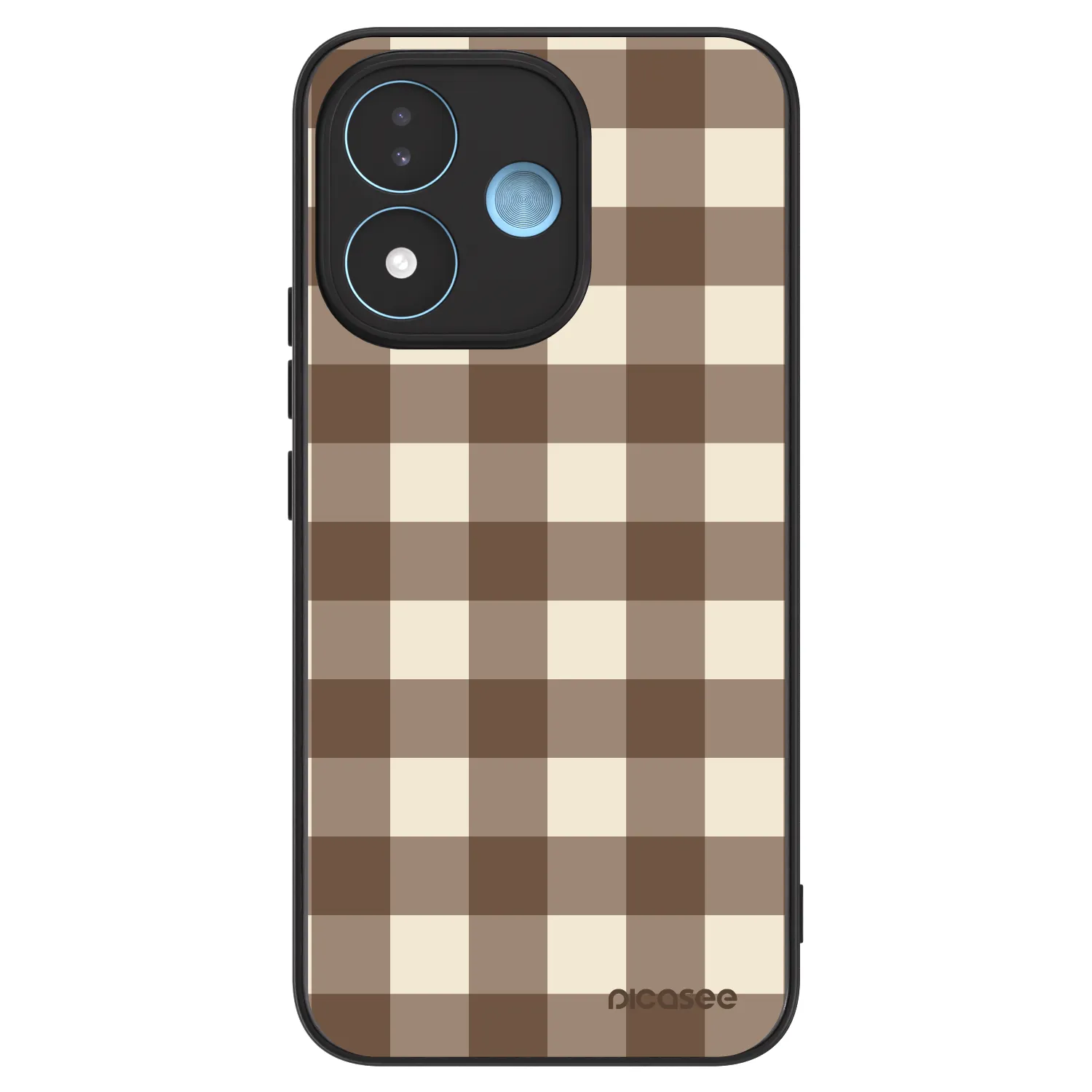 Picasee ULTIMATE CASE für Xiaomi Redmi Note 17 5G - Brown grid