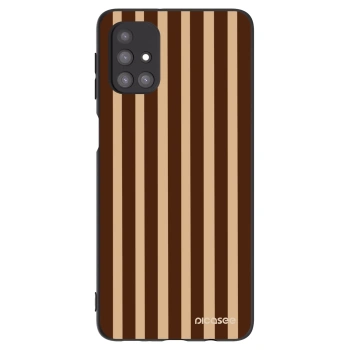 Hülle für Samsung Galaxy M31s - Brown lines