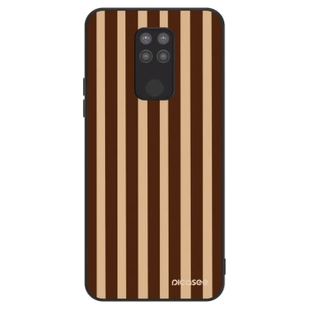 Hülle für Xiaomi Redmi Note 9 - Brown lines