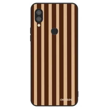 Hülle für Xiaomi Redmi 7 - Brown lines