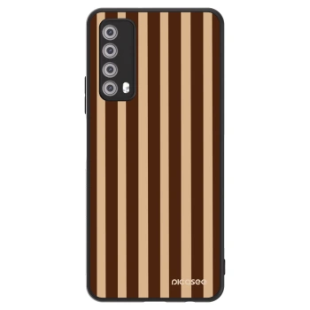 Hülle für Huawei P Smart 2021 - Brown lines