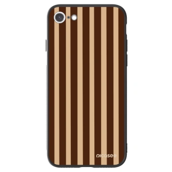 Picasee ULTIMATE CASE für Apple iPhone 8 - Brown lines