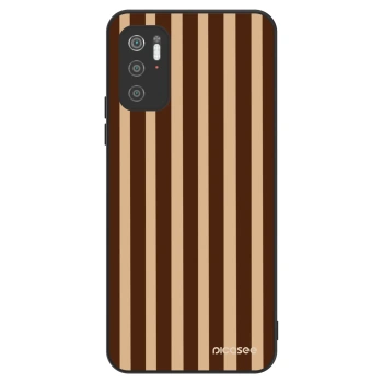 Hülle für Xiaomi Poco M3 Pro 5G - Brown lines