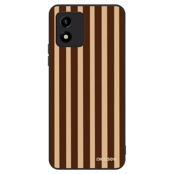 Hülle für Vivo Y01 - Brown lines