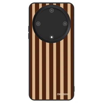 Hülle für Honor Magic5 Lite 5G - Brown lines