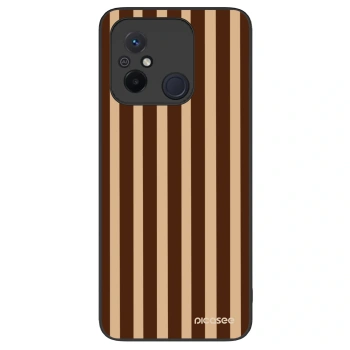 Hülle für Xiaomi Redmi 12C - Brown lines