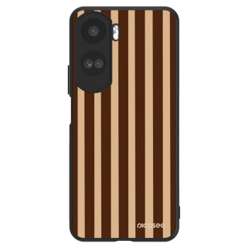 Hülle für Honor 90 Lite 5G - Brown lines