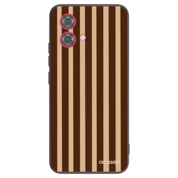 Hülle für Motorola Moto G84 5G - Brown lines
