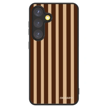 Picasee ULTIMATE CASE PowerShare für Samsung Galaxy S24 S921B 5G - Brown lines