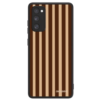 Picasee ULTIMATE CASE PowerShare für Samsung Galaxy S20 FE - Brown lines